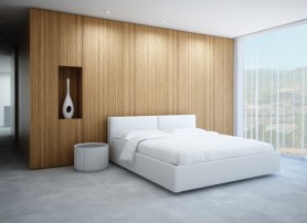 Moderní kožené postele