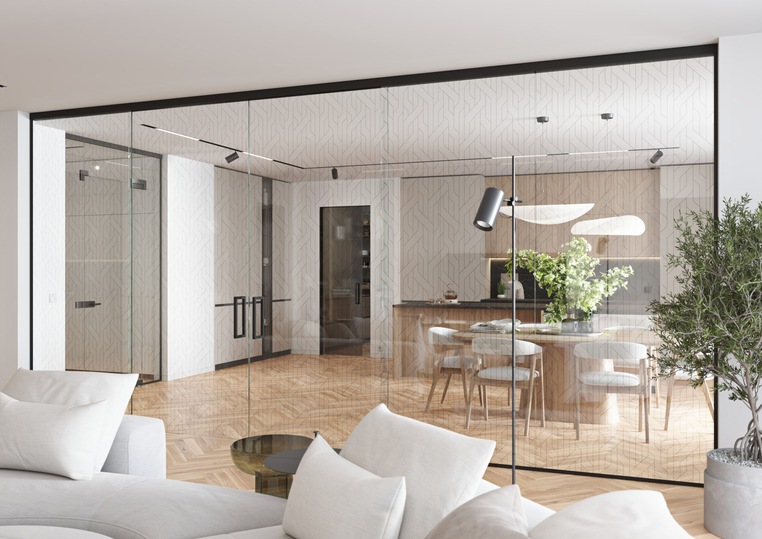 Když design potká dokonalou funkčnost: Proč jsou posuvné skleněné dveře ideálním řešením pro každý interiér?